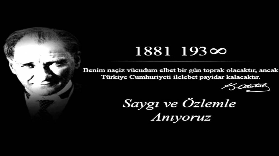 OKULUMUZDA 10 KASIM ATATÜRK'Ü ANMA TÖRENİ YAPILDI.